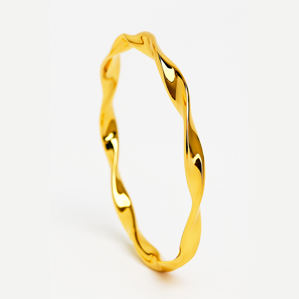 Spiral Bangle Italian Design